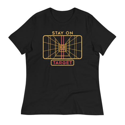 Stay On Target Women's Signature Tee
