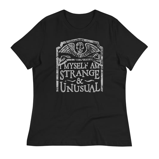 I Myself Am Strange And Unusual Women's Signature Tee