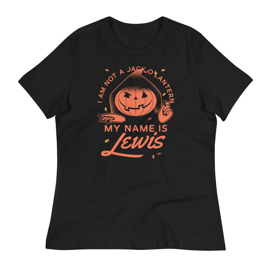 My Name Is Lewis Women's Signature Tee