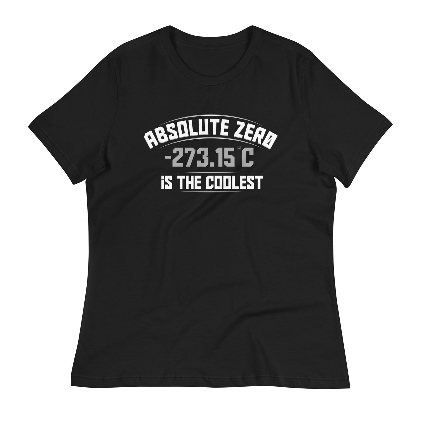 Absolute Zero Is The Coolest Women's Signature Tee