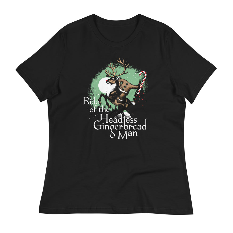 Ride Of The Headless Gingerbread Man Women's Signature Tee – SnorgTees.com