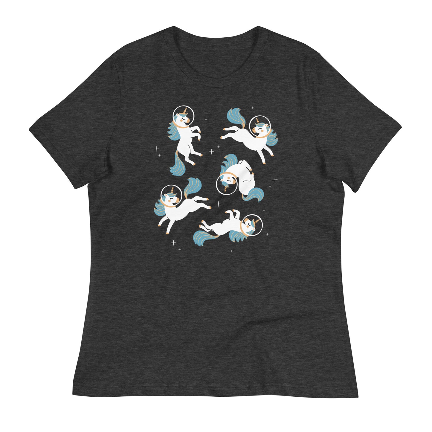 Unicorns In Space Women's Signature Tee