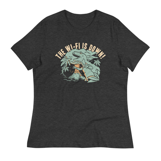 The Wi-Fi Is Down! Women's Signature Tee