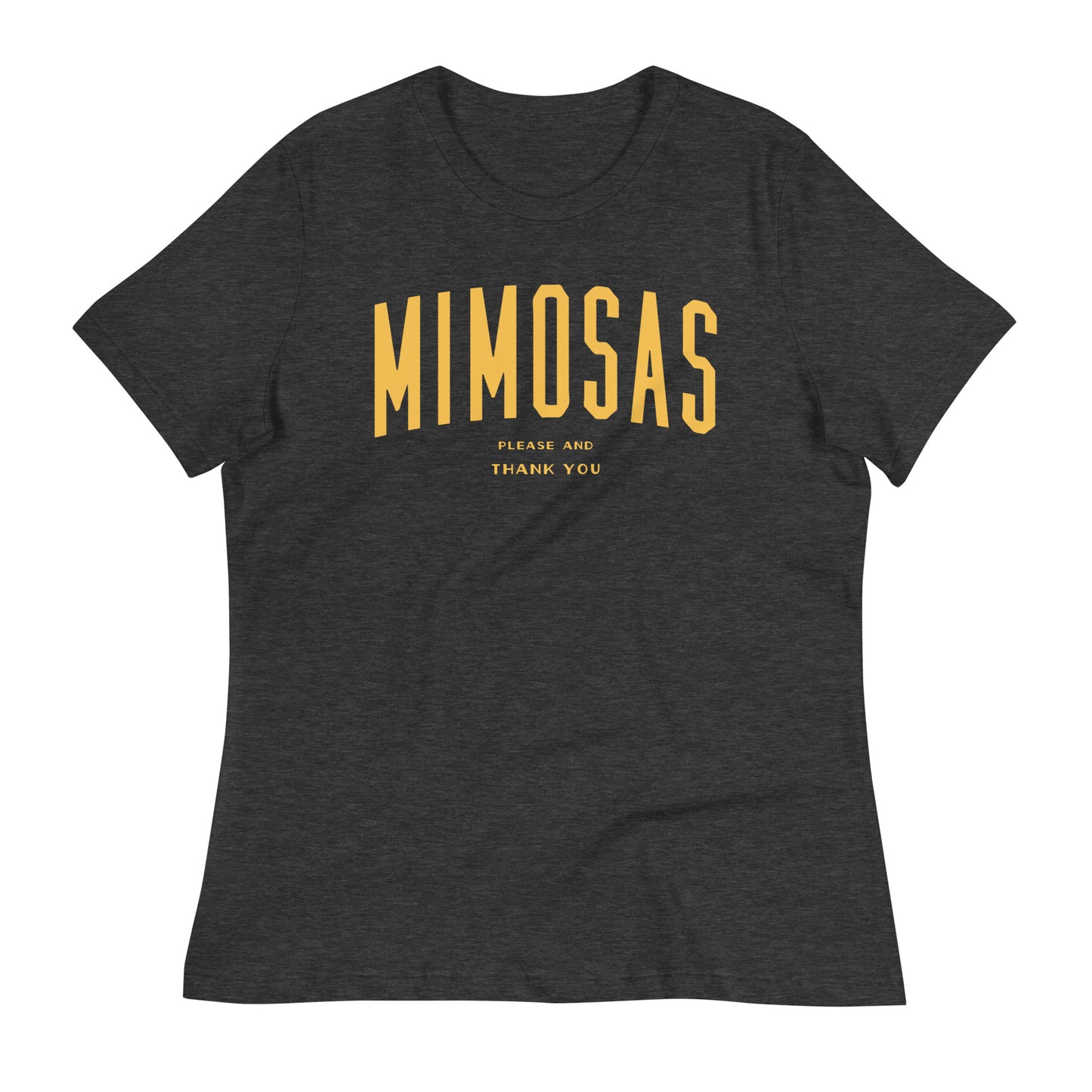 Mimosas Please And Thank You Women's Signature Tee