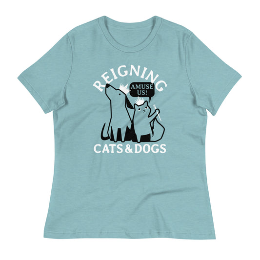 Reigning Cats And Dogs Women's Signature Tee