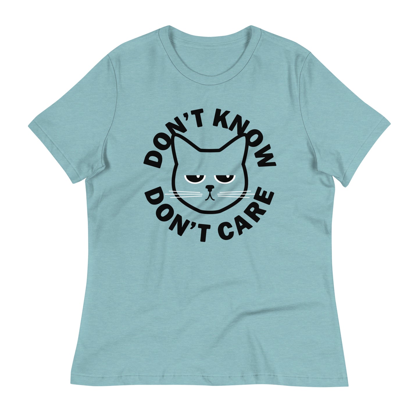 Don't Know Don't Care Women's Signature Tee