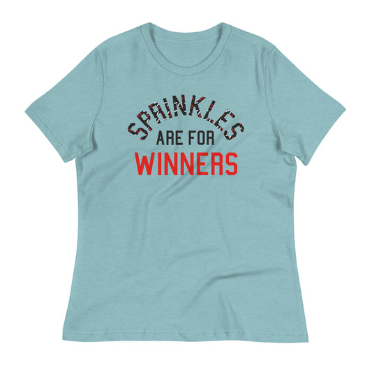 Sprinkles Are For Winners Women's Signature Tee