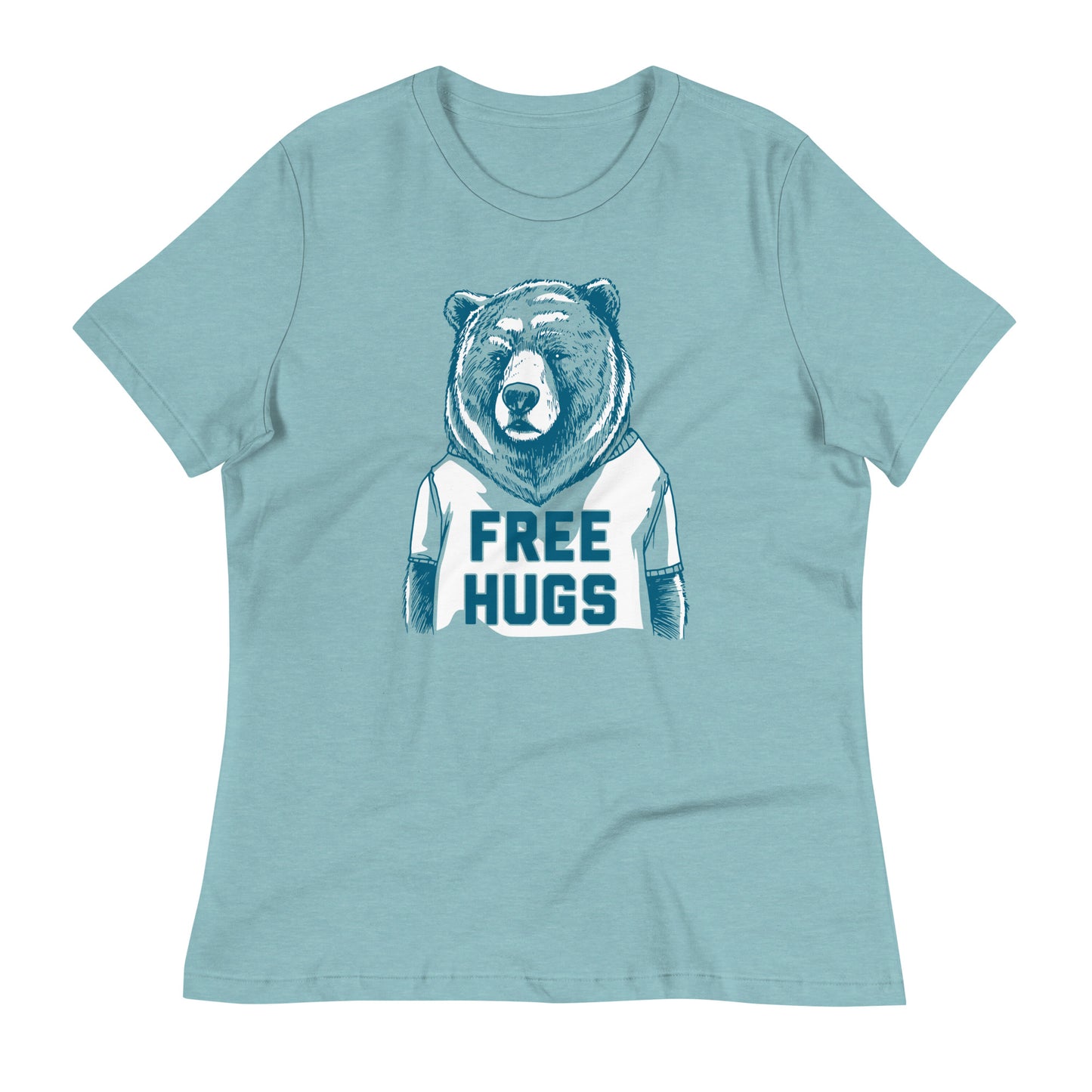 Free Hugs Bear Women's Signature Tee