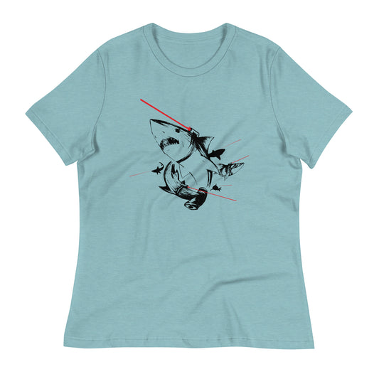 Sharks With Lasers Women's Signature Tee