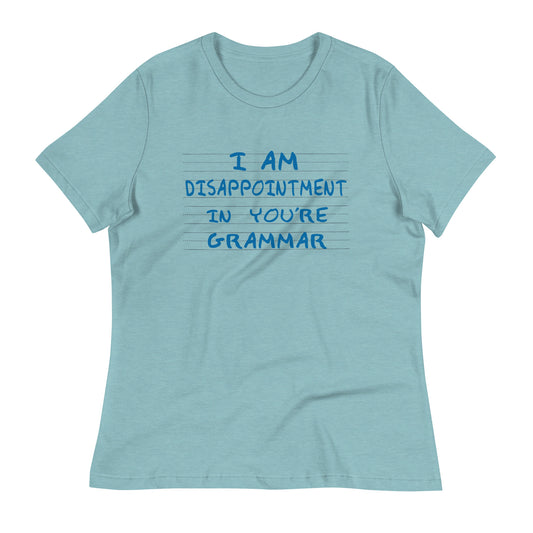 I Am Disappointment Women's Signature Tee