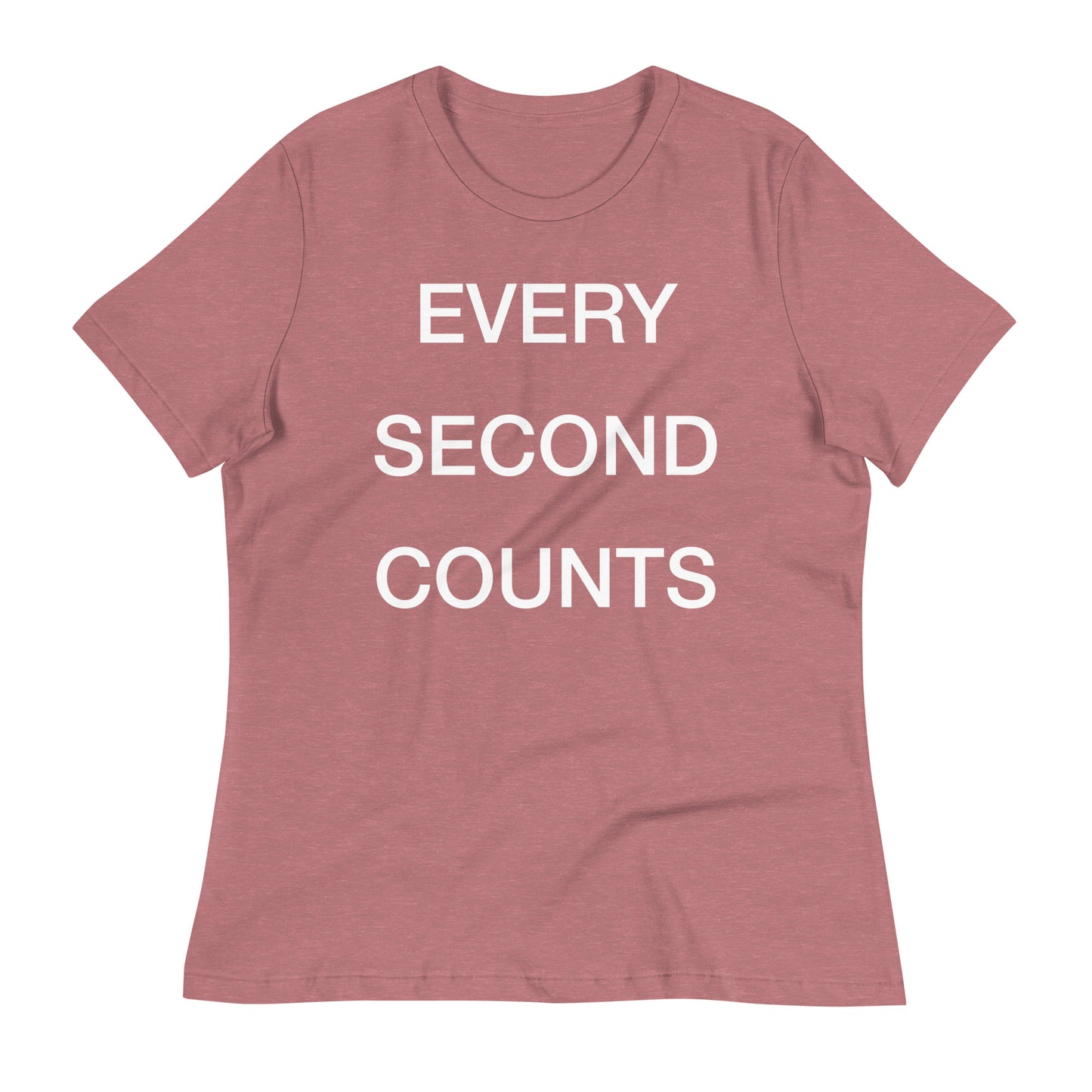 Every Second Counts Women's Signature Tee