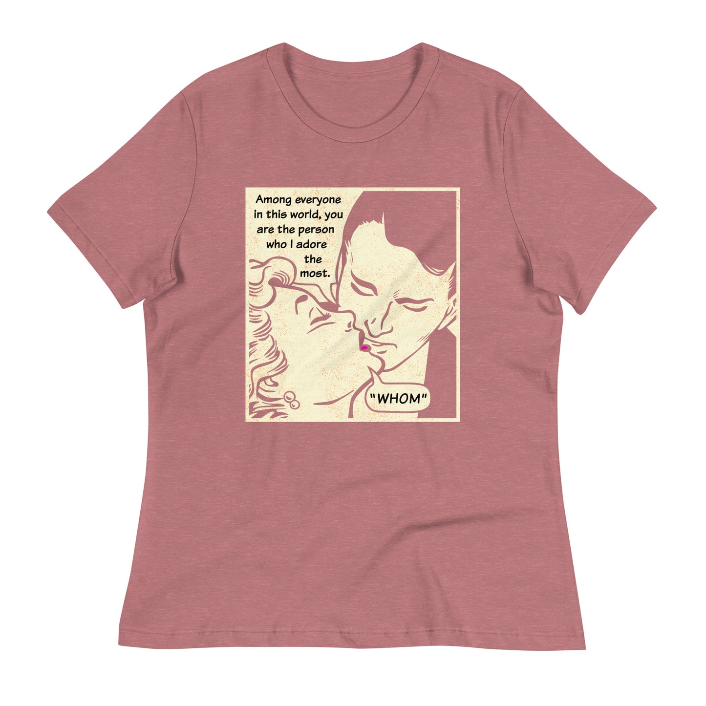 Whom I Adore The Most Women's Signature Tee