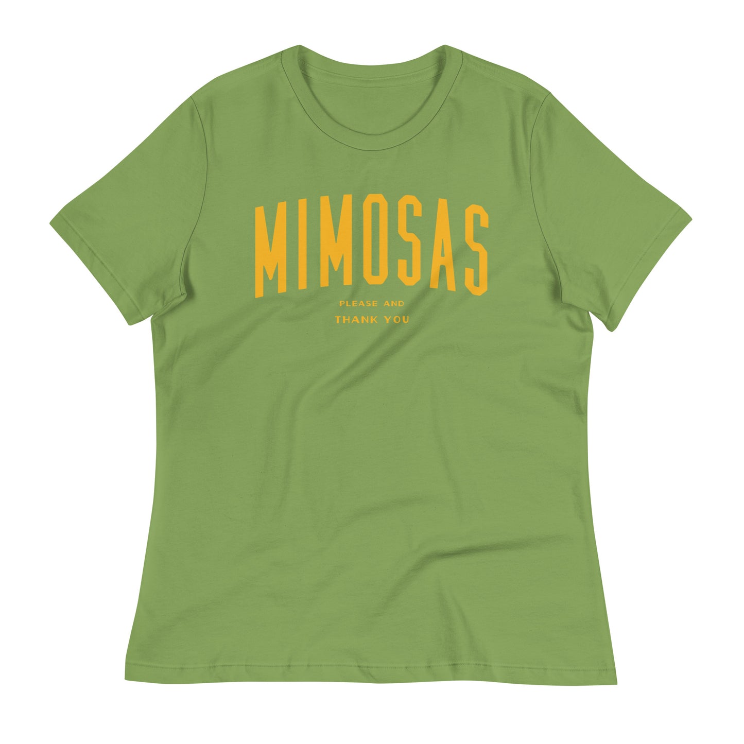 Mimosas Please And Thank You Women's Signature Tee
