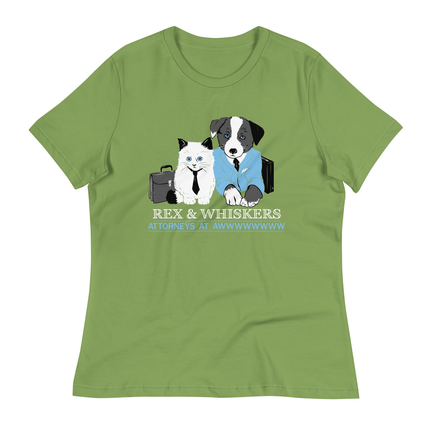 Rex and Whiskers Attorneys Women's Signature Tee