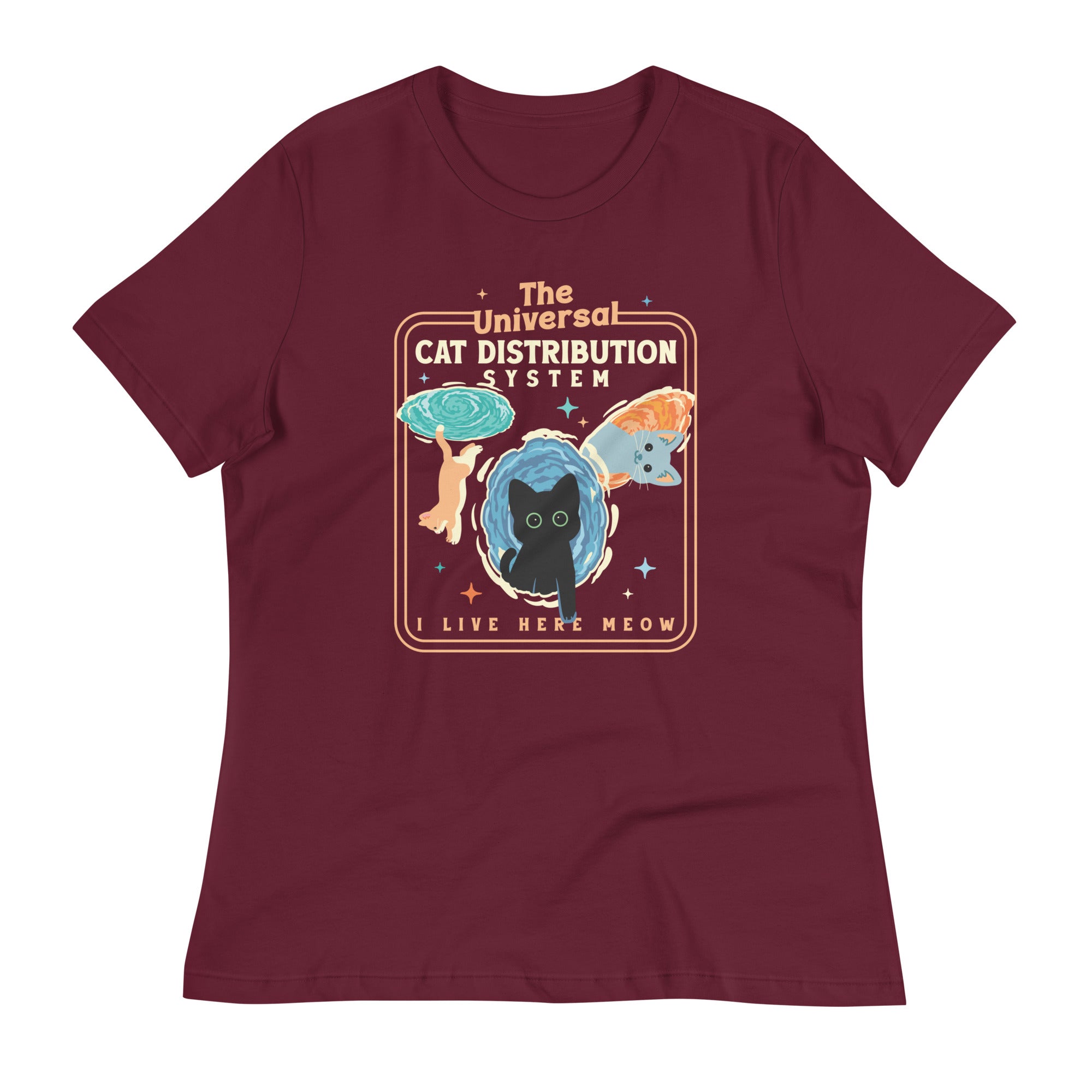 The Universal Cat Distribution System Women's Signature Tee