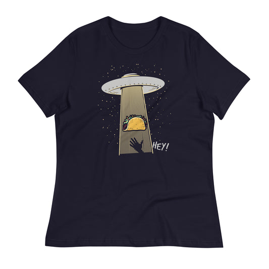 Taco Abduction Women's Signature Tee