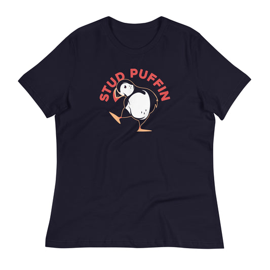 Stud Puffin Women's Signature Tee