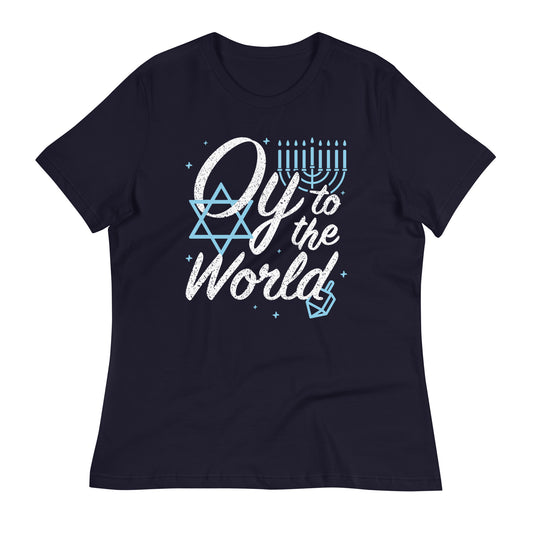 Oy To The World Women's Signature Tee