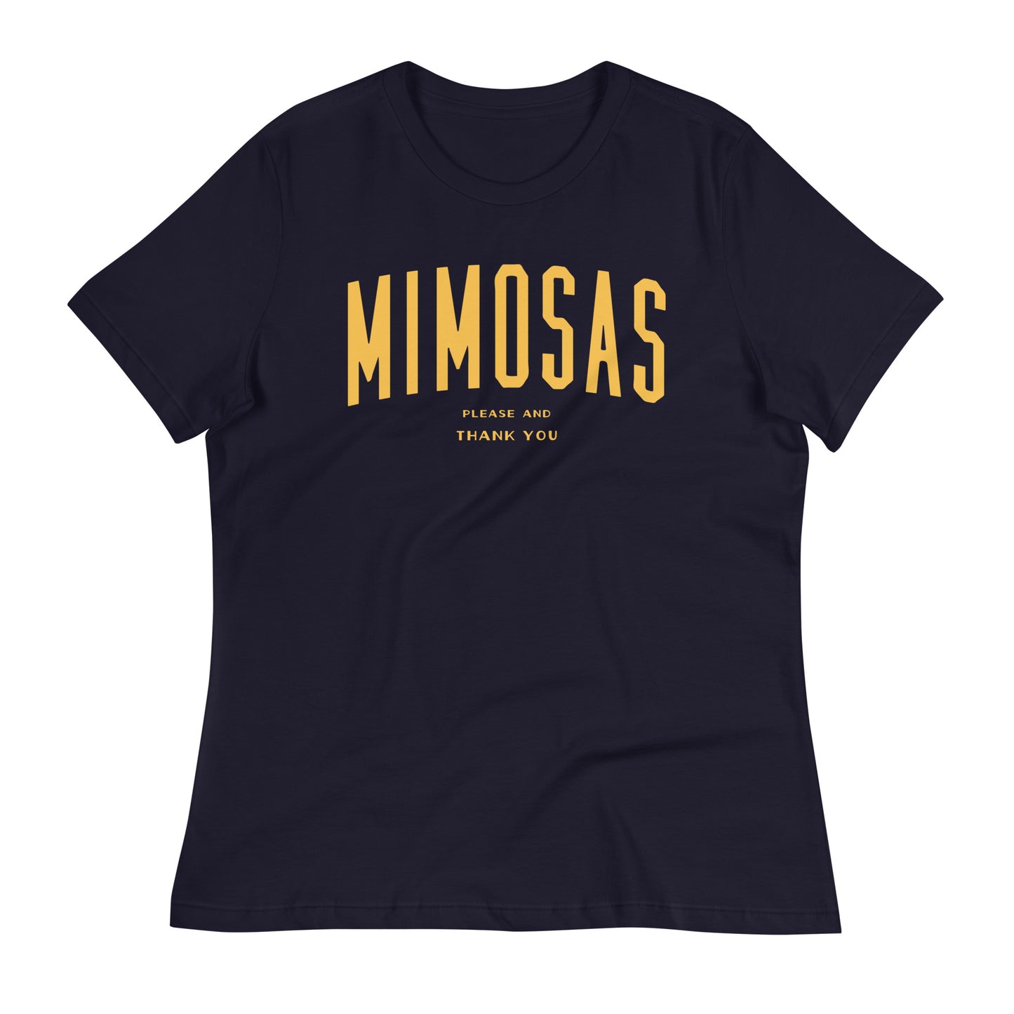 Mimosas Please And Thank You Women's Signature Tee