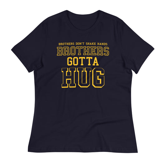 Brothers Gotta Hug Women's Signature Tee