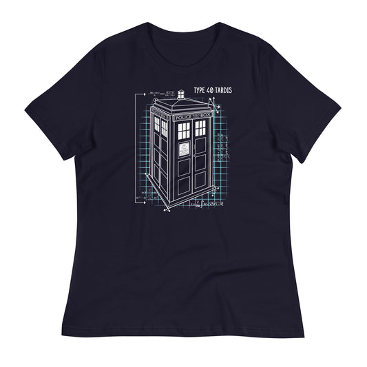 Type 40 Tardis Women's Signature Tee