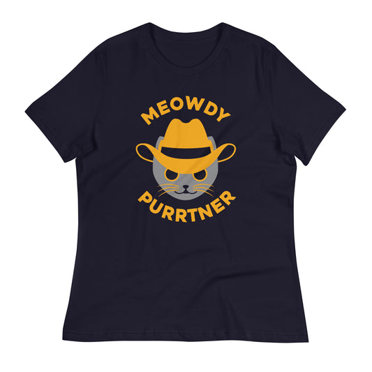 Meowdy Purrtner Women's Signature Tee