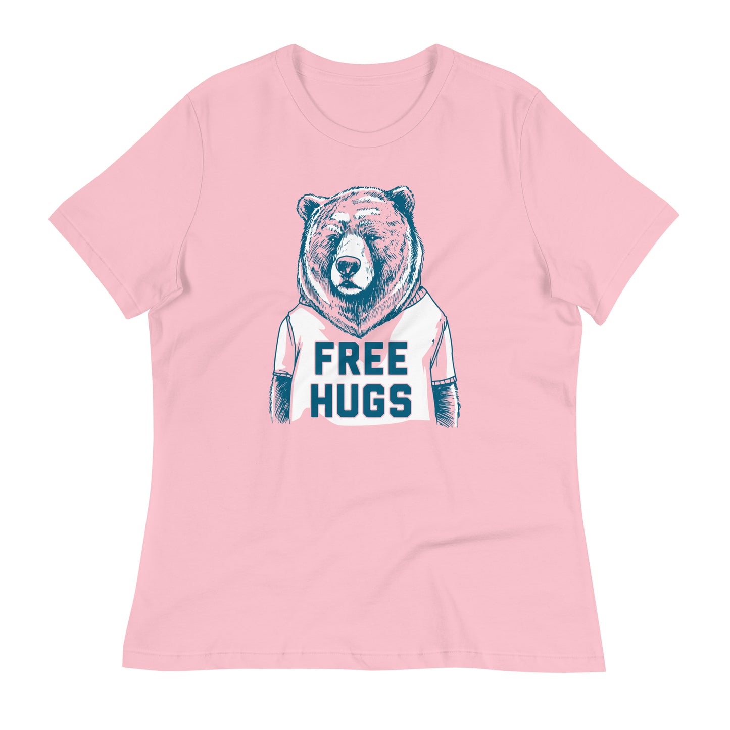 Free Hugs Bear Women's Signature Tee