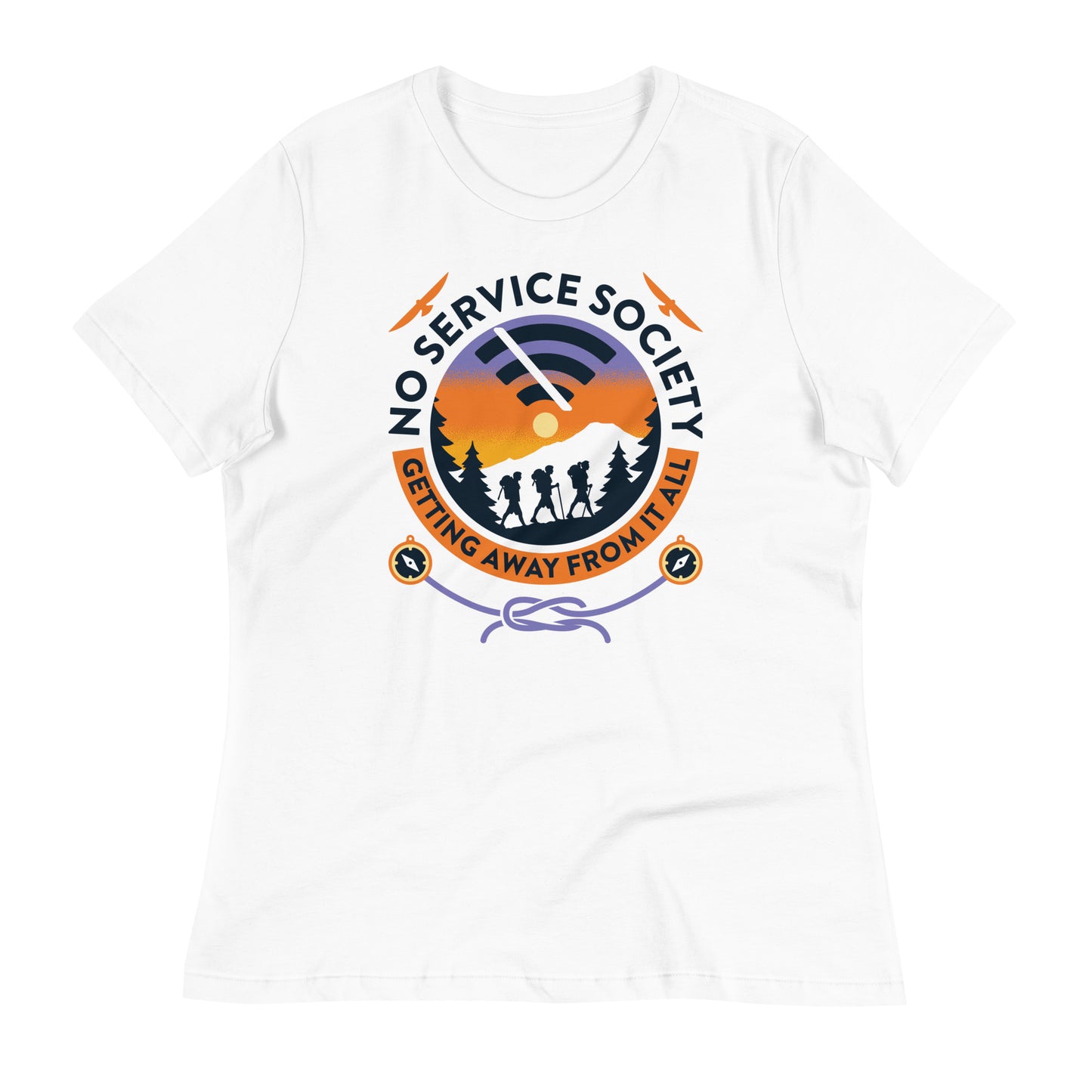 No Service Society Women's Signature Tee