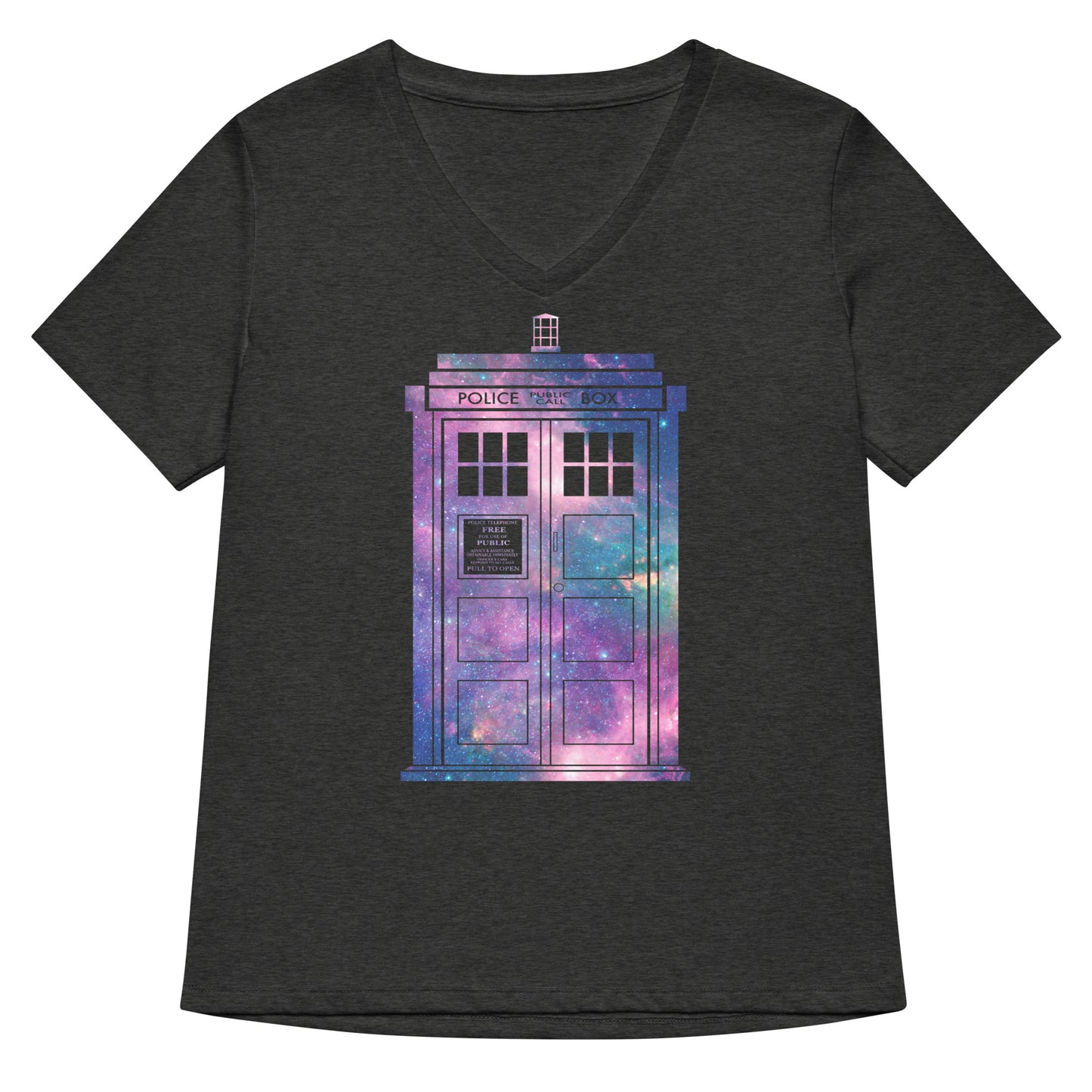 Police Box Women's V-Neck Tee