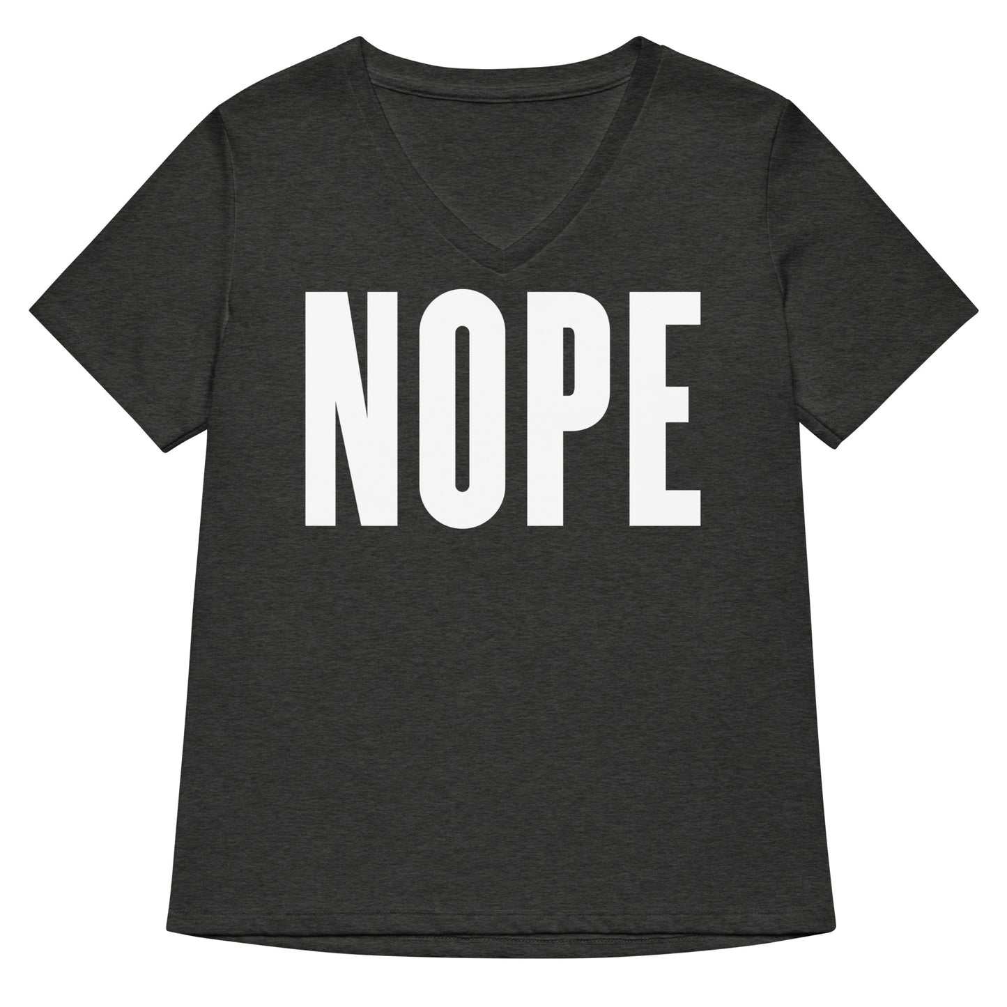 Nope Women's V-Neck Tee