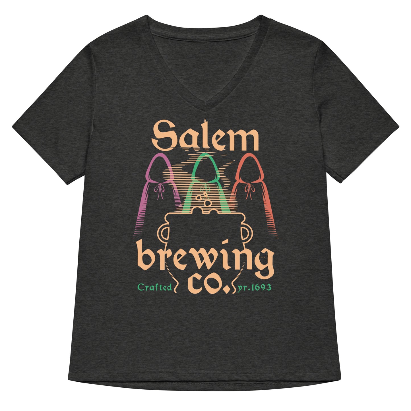 Salem Brewing Co Women's V-Neck Tee