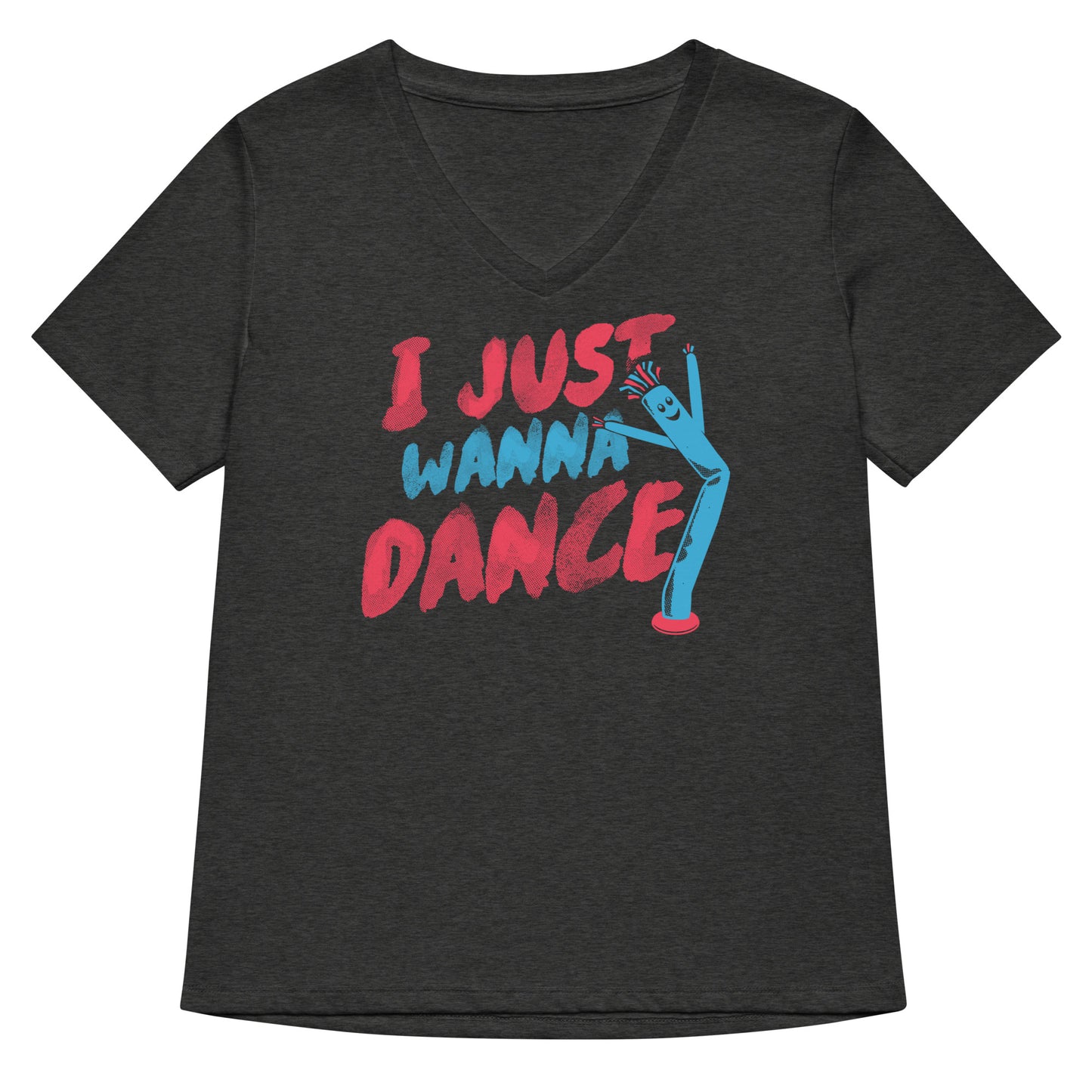 I Just Wanna Dance Women's V-Neck Tee