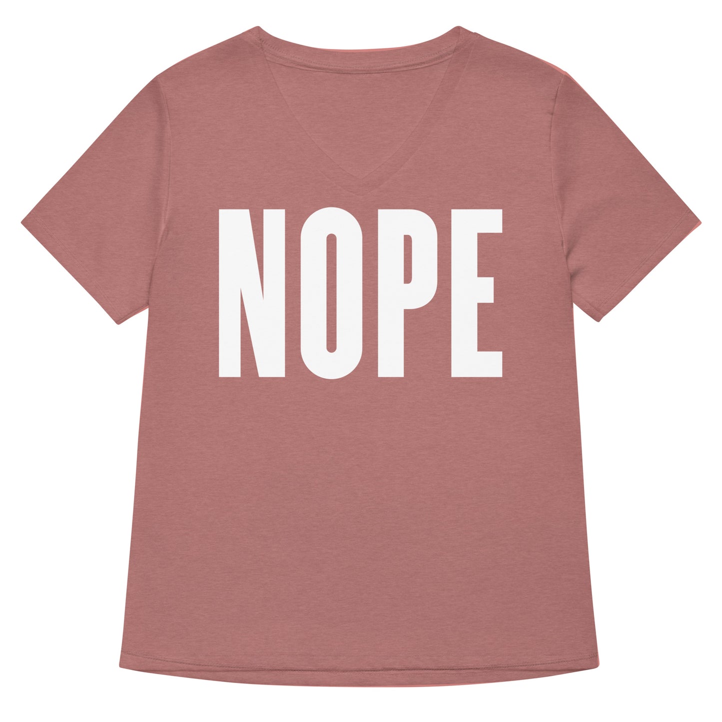 Nope Women's V-Neck Tee