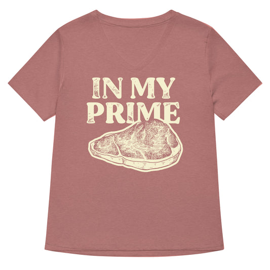 In My Prime Women's V-Neck Tee