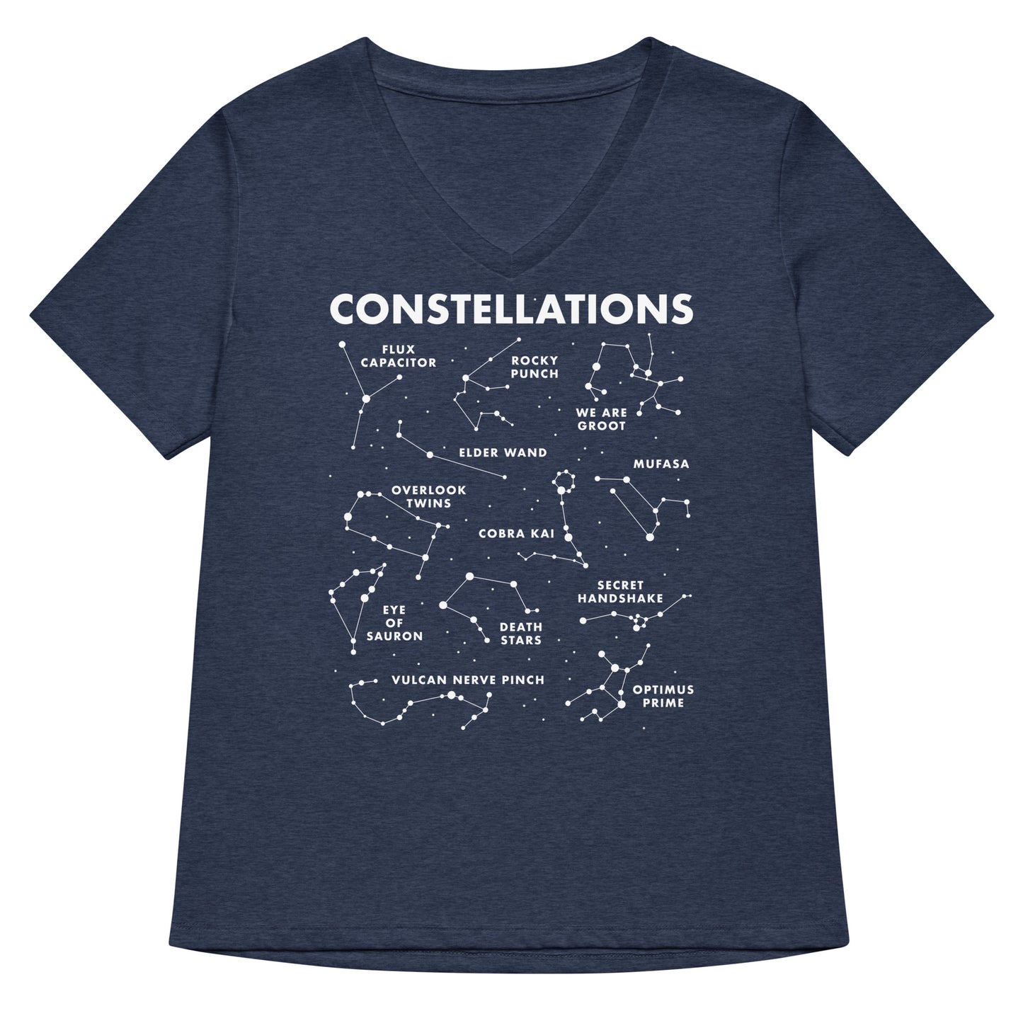 Constellations Women's V-Neck Tee