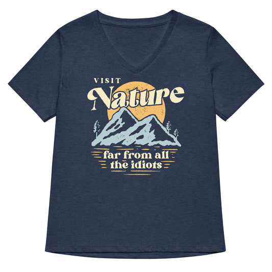 Visit Nature Women's V-Neck Tee