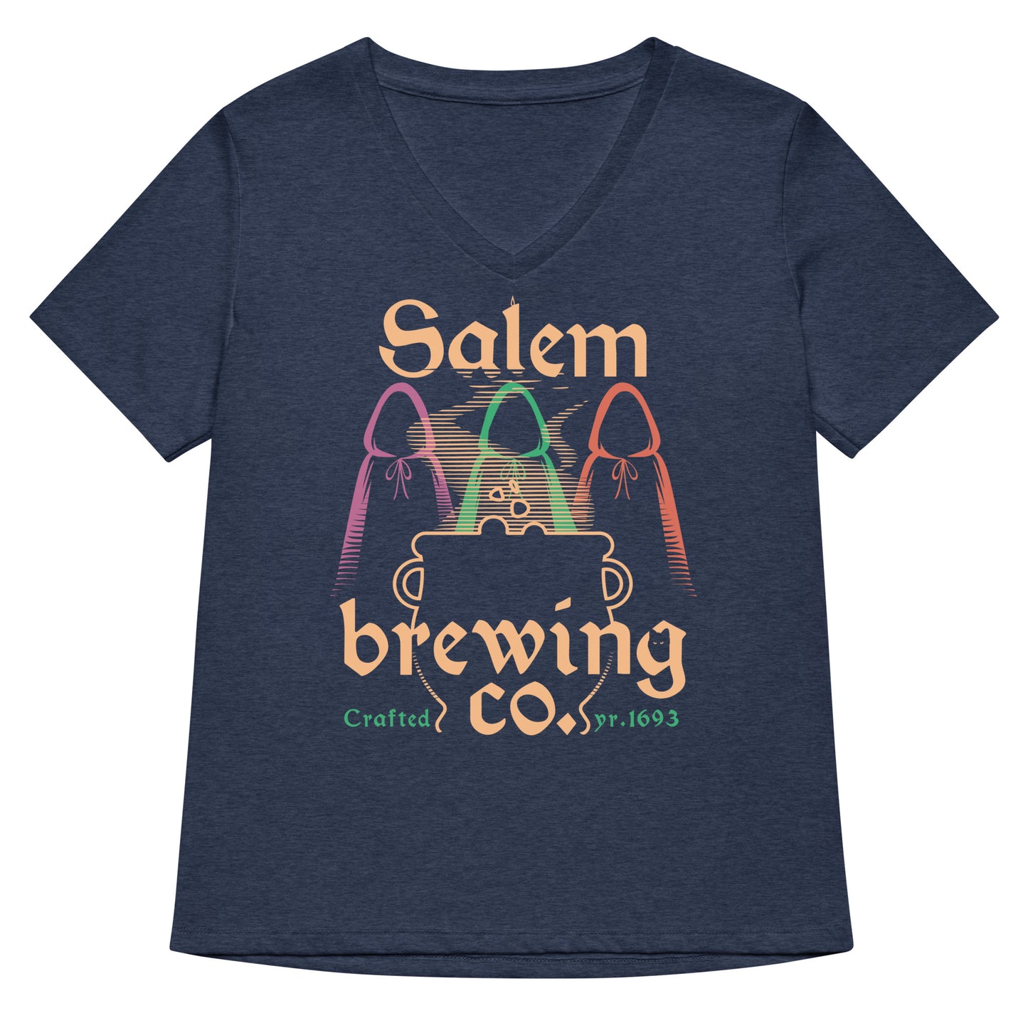 Salem Brewing Co Women's V-Neck Tee