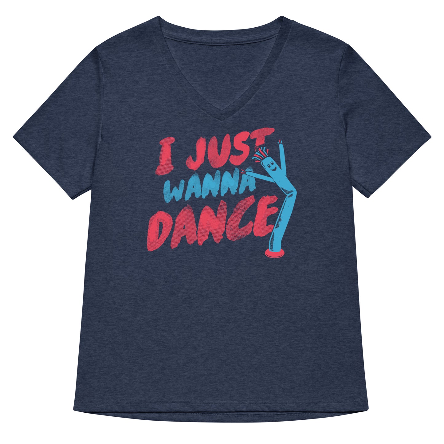 I Just Wanna Dance Women's V-Neck Tee