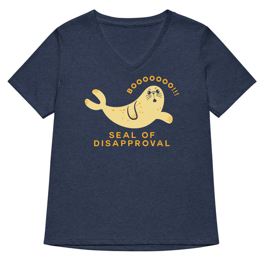Seal Of Disapproval Women's V-Neck Tee