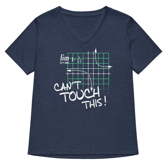 Can't Touch This Equation Women's V-Neck Tee