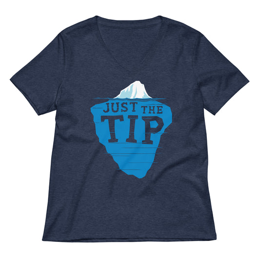 Just The Tip Women's V-Neck Tee