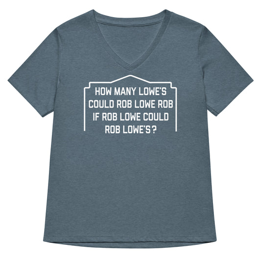 Rob Lowe Rob Women's V-Neck Tee