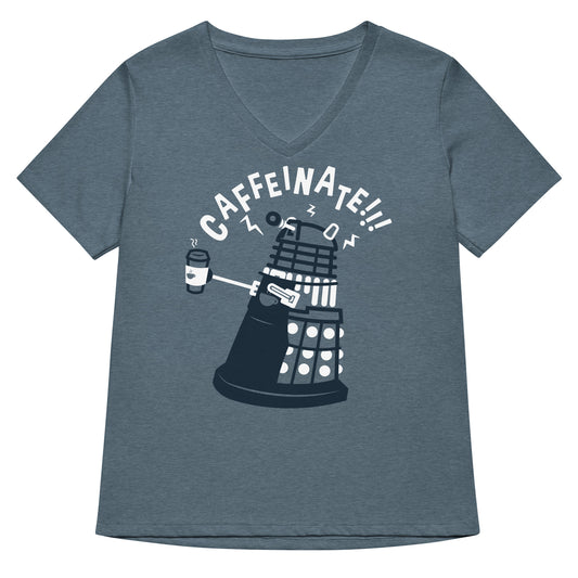 Caffeinate!!! Women's V-Neck Tee