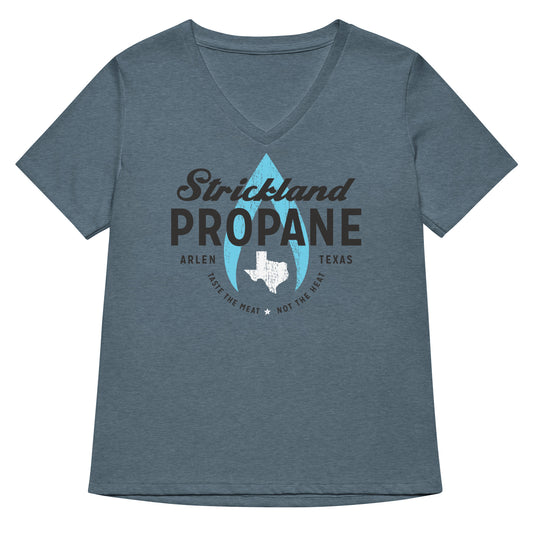 Strickland Propane Women's V-Neck Tee