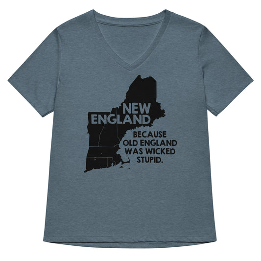 New England Women's V-Neck Tee
