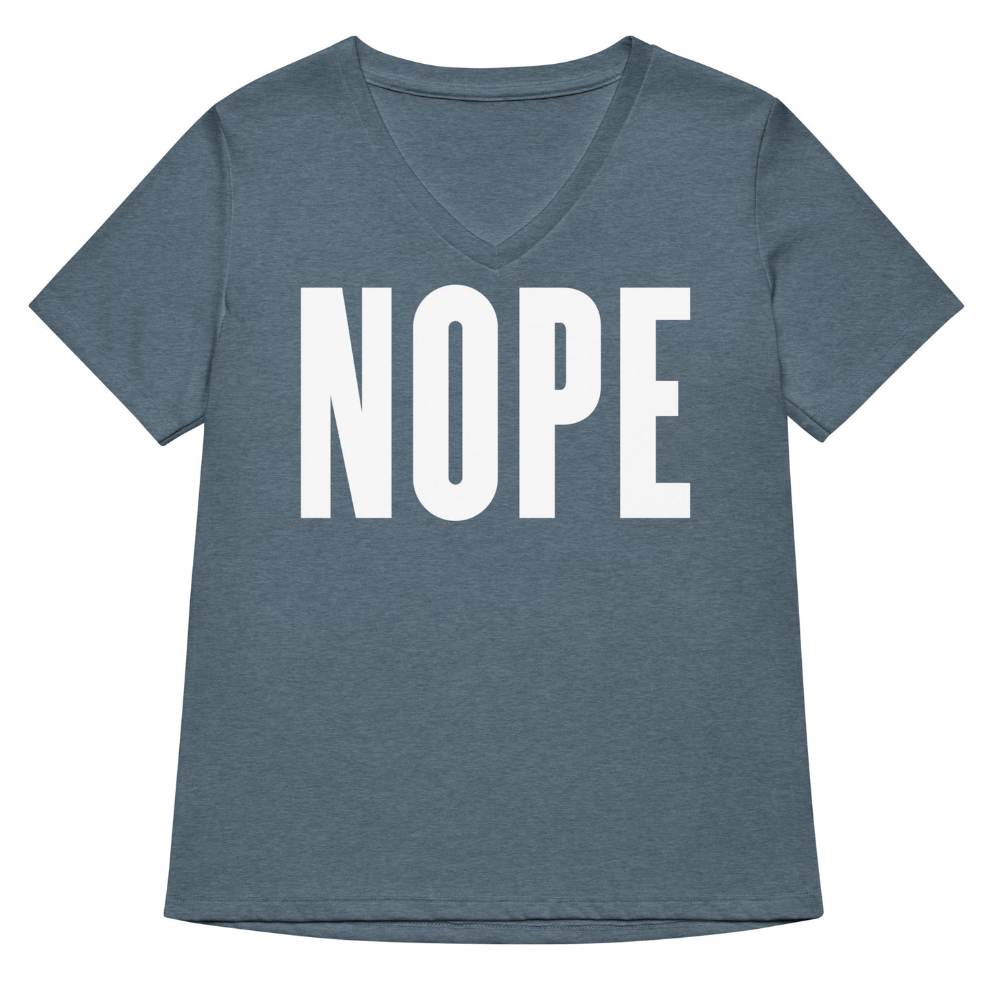 Nope Women's V-Neck Tee