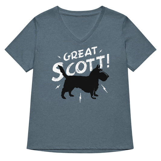 Great Scott! Women's V-Neck Tee