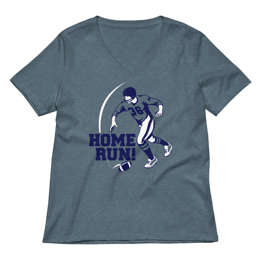 Home Run! Women's V-Neck Tee