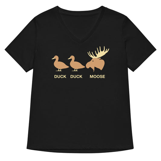 Duck Duck Moose Women's V-Neck Tee