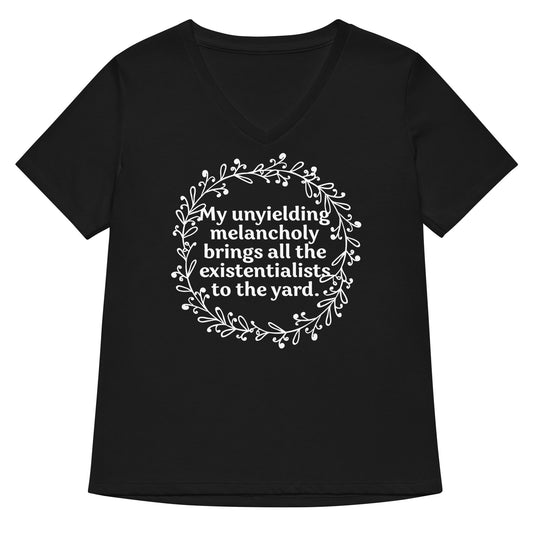 My Unyielding Melancholy Women's V-Neck Tee